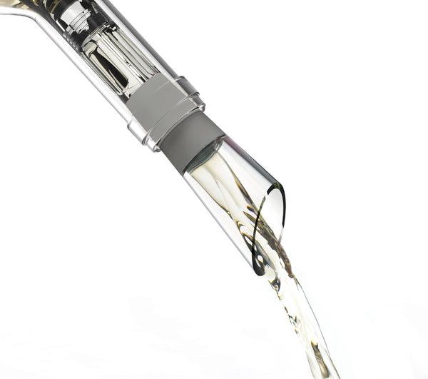 Wine bottle always chilled - A Drip free spout to keep wine chilled (US & Canada only)