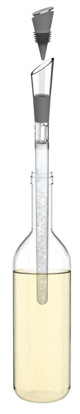 Wine bottle always chilled - A Drip free spout to keep wine chilled (US & Canada only)