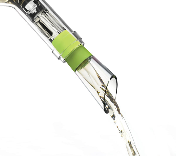 Wine bottle always chilled - A Drip free spout to keep wine chilled (US & Canada only)