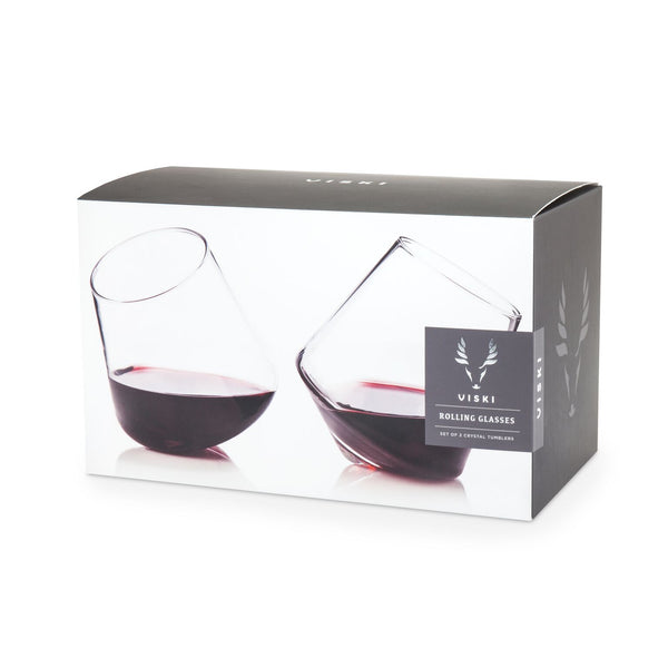 Raye™: Rolling Glasses - Perfect for style and Aeration Set of 2 (US & Canada only)