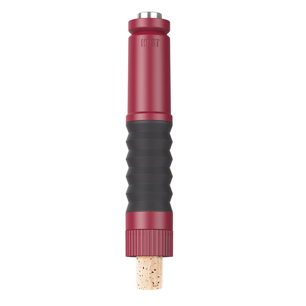 Pop the cork with 1 button press with AirPOP Wine Bottle Opener, 3 colors Grey/ Burgundy/ White (US & Canada only)