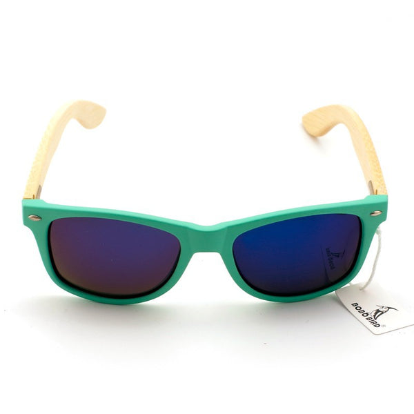 Polarized Wooden Sunglasses for Men and Women 2017-Light Frame, Handmade Bamboo,UV