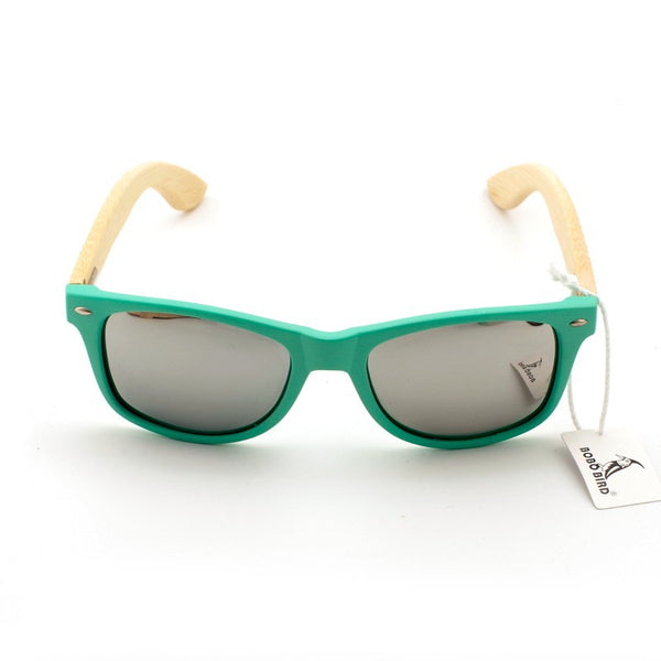 Polarized Wooden Sunglasses for Men and Women 2017-Light Frame, Handmade Bamboo,UV