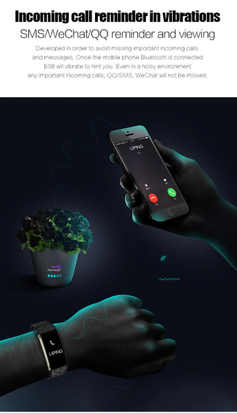 Smart Band S2:Heart Rate & Sleep Monitor,Activity Tracker,Step Counter,Waterproof Wristband