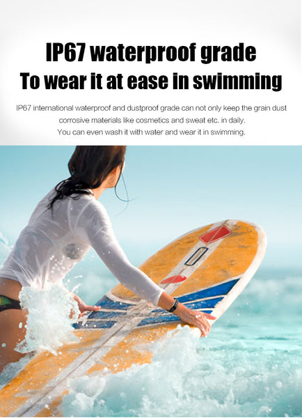 Smart Band S2:Heart Rate & Sleep Monitor,Activity Tracker,Step Counter,Waterproof Wristband