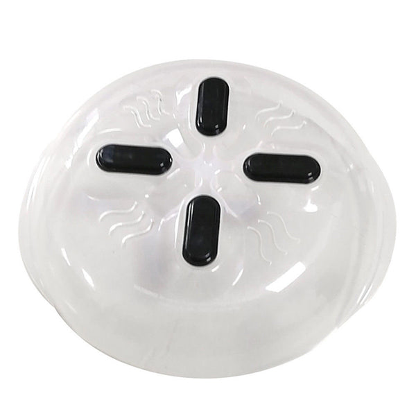 Magnetic Microwave Splatter Lid with Steam Vents, Food & dishwasher Safe
