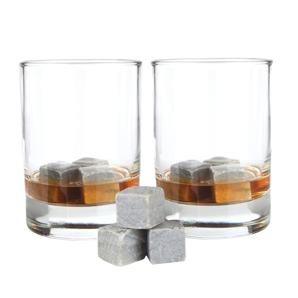 On the Rocks. Glacier Rocks®: Set of 9 Soapstone Cubes.(US & Canada only)
