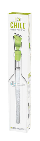 Wine bottle always chilled - A Drip free spout to keep wine chilled (US & Canada only)