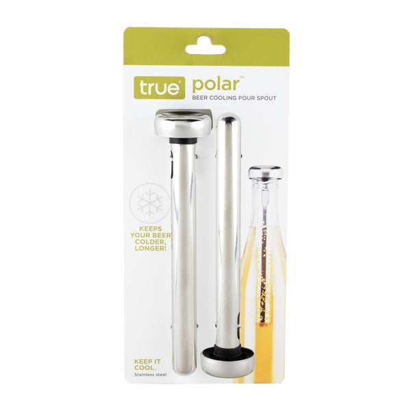 Polar Set of 2 Beer Cooling Pour Spouts-Keep the beers cool always (US & Canada only)