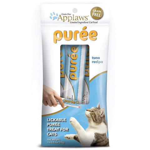 Natural Applaws Tuna Puree Cat Healthy Treats-US Only